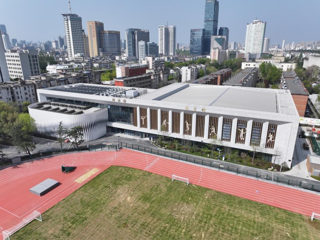 合肥市全民健身中心即将开放(图1)