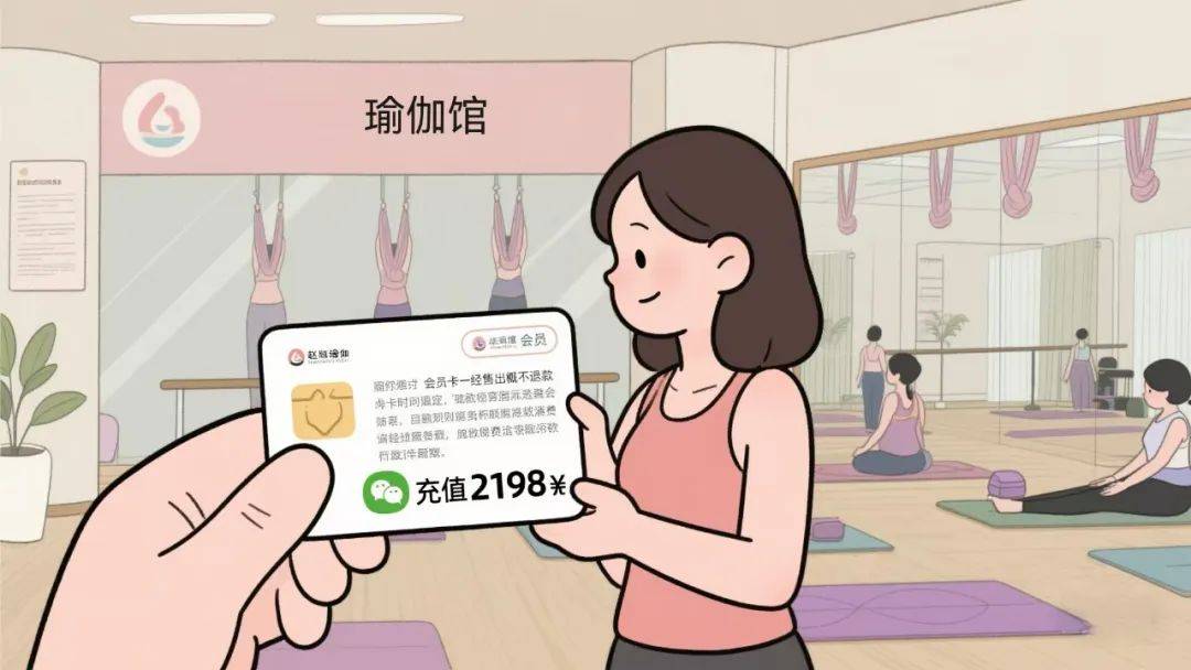 中欧体育入口瑜伽卡充值后的麻烦事？(图1)